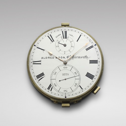 XIXe siècle - Chronomètre de Marine 8 jours, Aldred & Son
