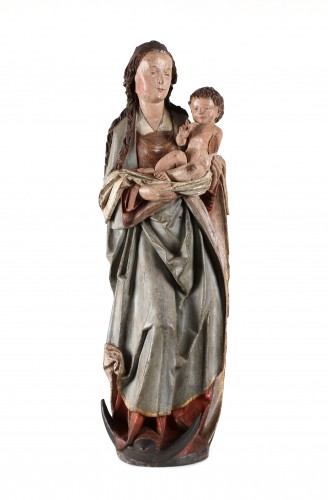 Un groupe représentant la Vierge et l'Enfant