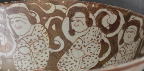 Céramiques, Porcelaines  - Bol Kashan, Iran XII-XIIIe siècle