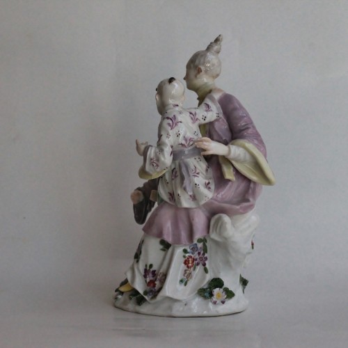 "La famille chinoise" en porcelaine de Meissen, vers 1750 - JM Béalu & Fils