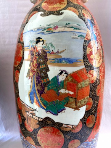  - Paire de grands vases Japon période édo