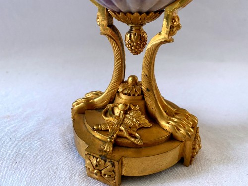 Vase en améthyste et bronze doré attribué à Matthew Boulton - Jullion Antiquités