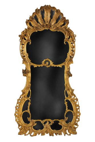 Miroir Hollandais d’époque Louis XV