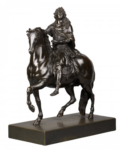 Statue équestre de Louis XIV d'après Martin van den Bogaert dit Desjardins