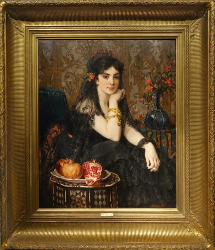 La belle Andalouse - Paul SAINT-JEAN (1842-1875)