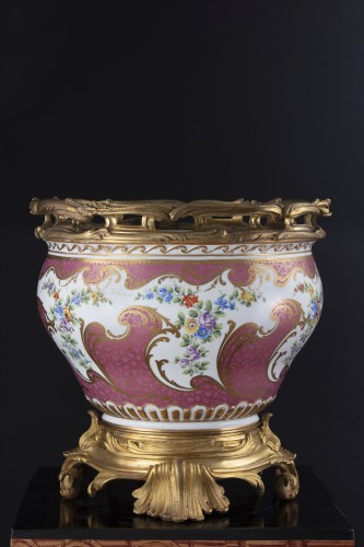 Louis XV - Centre de table en porcelaine de Sèvres