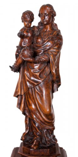 Vierge à l'Enfant de l'école italo-flamande vers 1700