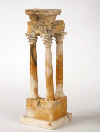 Maquette des ruines du temple Vespasien - Sculpture Style 