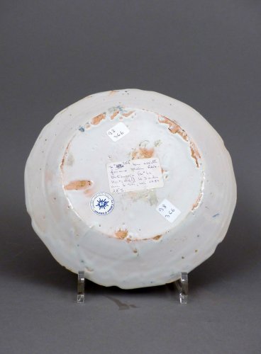 Céramiques, Porcelaines  - Assiette révolutionnaire en faïence de Nevers, du XVIIIe siècle