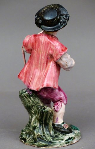 figurine en faïence de Marseille XVIIIe siècle - Le Cabinet d'Amateur