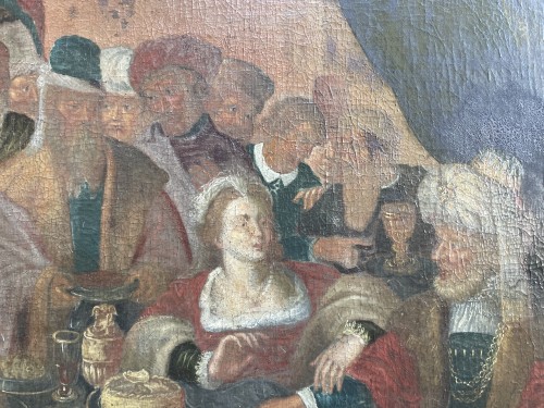 Le Banquet d'Herode - Ecole Flamande début XVIIe - Le jardin des Moines