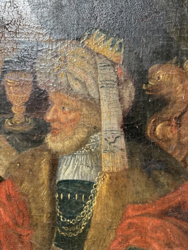 Le Banquet d'Herode - Ecole Flamande début XVIIe - Louis XIII