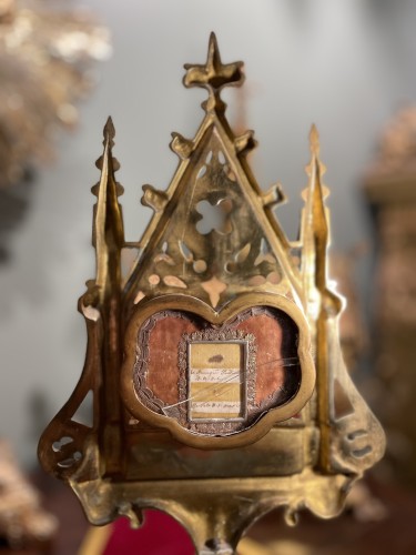 Antiquités - Reliquaire de la Passion et de la Vierge - XIXe
