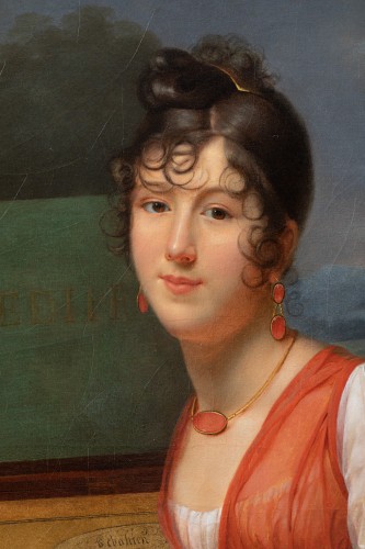 Adèle ROMANY (1769 – 1846) - Portrait de Melle Thevenet de Montgarrel - Segoura Fine Art