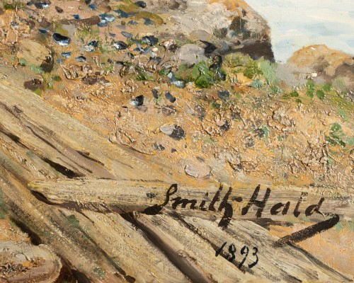 Frithjof Smith-Hald (Kristiansand (Norvège) 1846 - Chicago (Etats-Unis) 1903 - Segoura Fine Art