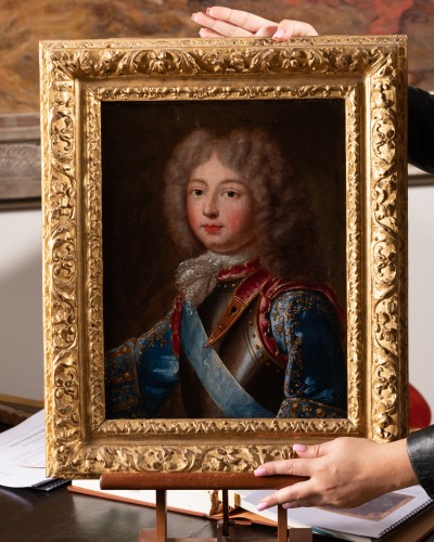 Portrait dit du Duc de Berry - École française Vers 1700 - 