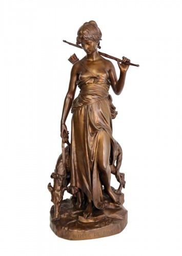 Nymphe de Diane d'après Eugène Aizelin (1821/1902)