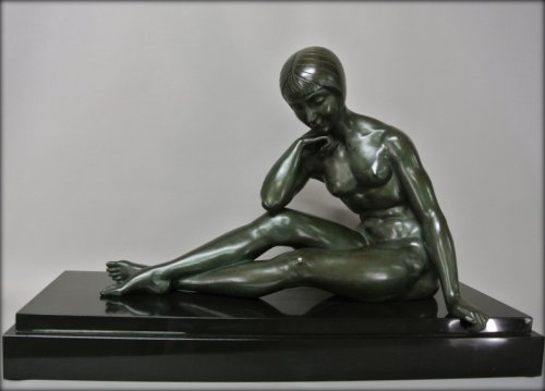 Sculpture Sculpture en Bronze - Statue en bronze signée Morante
