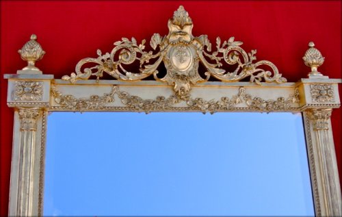 Miroir d'époque fin XIXe - Miroirs, Trumeaux Style Napoléon III