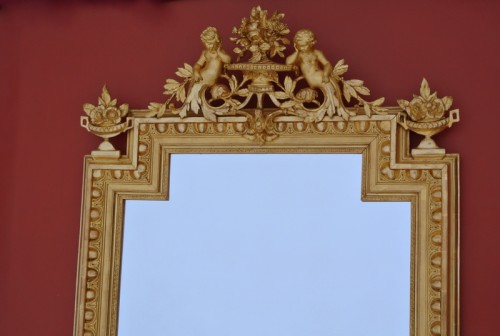 Miroir Napoléon III - Miroirs, Trumeaux Style Napoléon III