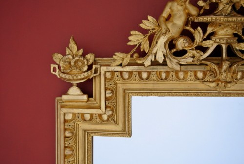 Miroirs, Trumeaux  - Miroir Napoléon III