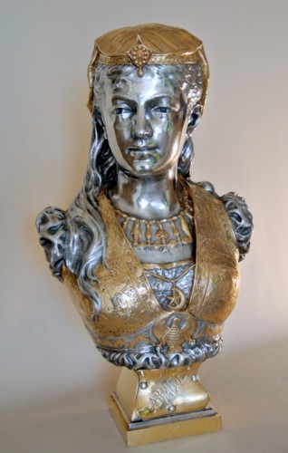 Sculpture Sculpture en Bronze - Armide - Zacharie RIMBEZ (fin XIXe)