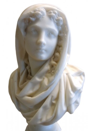 Jeune femme au châle - CARRIER-BELLEUSE (1824-1887)