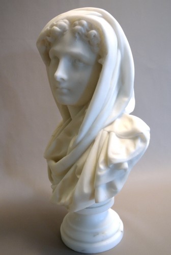 Art nouveau - Jeune femme au châle - CARRIER-BELLEUSE (1824-1887)
