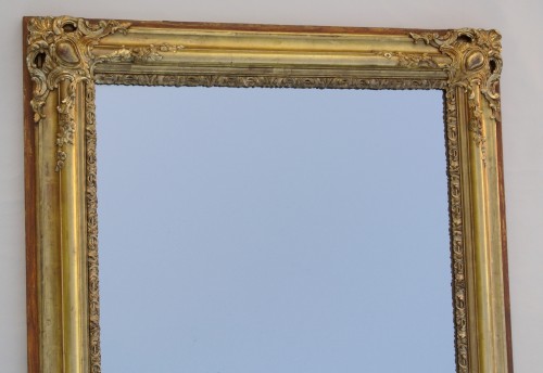 XIXe siècle - Miroir à écoinçons d’époque XIXe