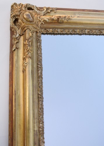 Antiquités - Miroir à écoinçons d’époque XIXe
