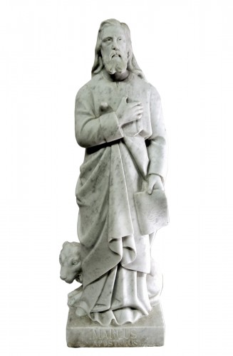 "Saint Marc" marbre de Carrare fin XIXe