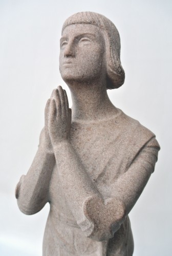Jeanne d'Arc en prière - Georges Salendre (1890-1985) - Années 50-60