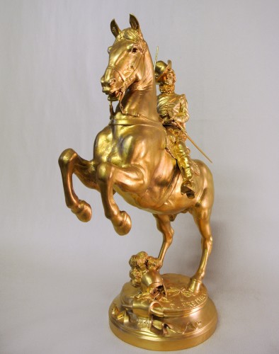 Sculpture Sculpture en Bronze - Louis XIII enfant - Emmanuel Frémiet (1824-1910)
