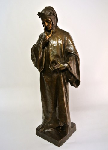 Dante Alighieri - Affortunato Gory (1895/1925) - Sculpture Style Art Déco