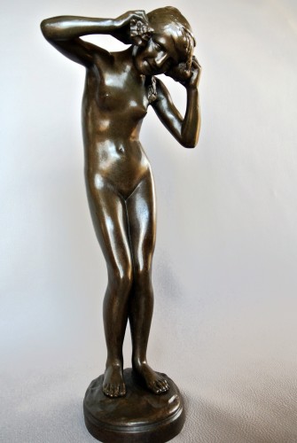 Sculpture Sculpture en Bronze - L'echo de la mer - Lucien Alliot (1877-1967)