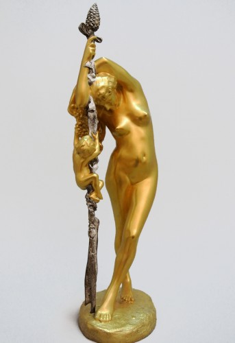 Bacchante - Jean-Léon GEROME (1824/1904) - Sculpture Style Art nouveau
