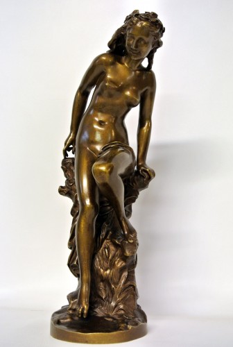 Sculpture Sculpture en Bronze - La Frileuse - Jean-Baptiste Carpeaux (1827/1875)