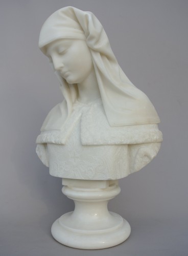 Buste de la Sainte-Vierge - E. Fiaschi (1858-1941) - Marc Menzoyan