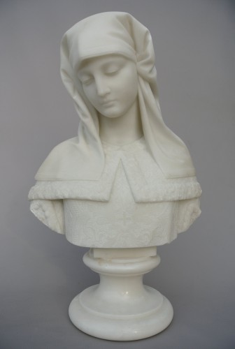 Antiquités - Buste de la Sainte-Vierge - E. Fiaschi (1858-1941)