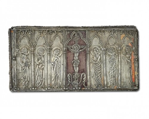 Coffret en plomb avec scènes de la vie du Christ, 14e/15e siècle - Art sacré, objets religieux Style 