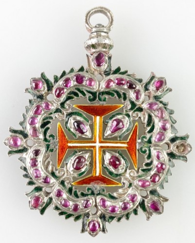 Antiquités - Ordre rubis du Christ, Portugais 18e siècle