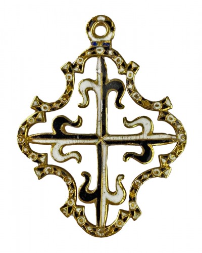 Ordre d'or et d'émail pour Saint Dominique. Espagne vers 1630