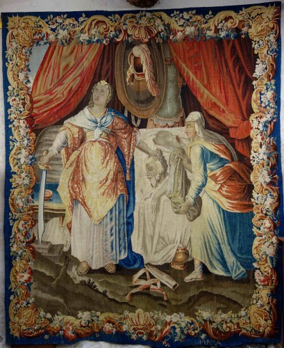 Tapisserie d’Aubusson - Judith et Holopherne, XVIIe siècle