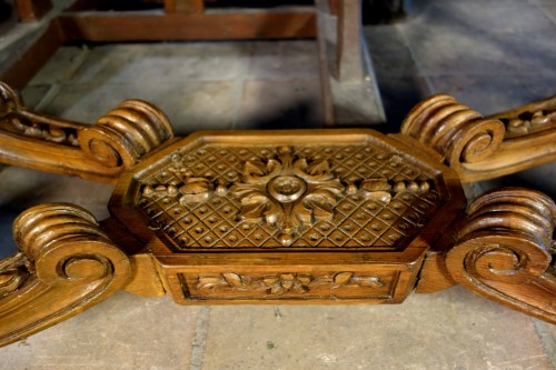 Table à gibier d’époque Régence - Méounes Antiquités