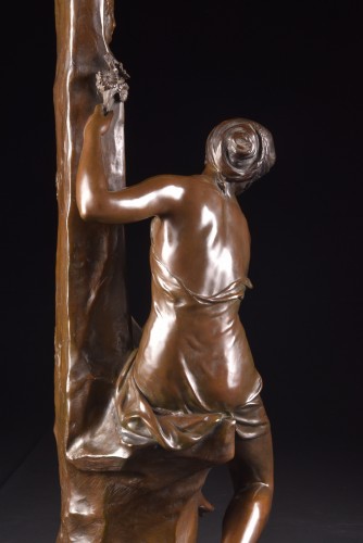 Sculpture Sculpture en Bronze - Le souvenir -  Emile Louis Picault (1833-1915)