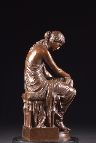 Psyché - Eugène-Antoine Aizelin (1821 - 1902) - Sculpture Style Napoléon III