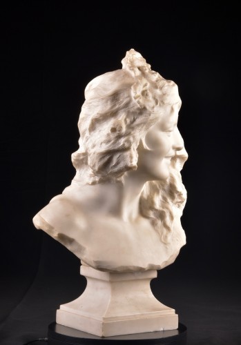 Antiquités - Buste de jeune femme - A. Gory (1895-1925)