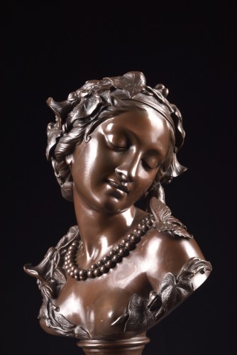 Jan Jozef Jacquet (1822-1898) - Buste de jeune femme, 1857 - Napoléon III