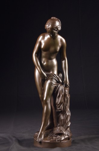 Sculpture Sculpture en Bronze - « Baigneuse » d'après Etienne Maurice Falconet (1716-1791)