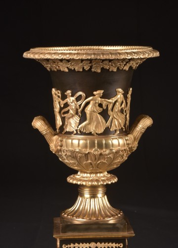 Antiquités - Paire de vases Médicis Empire